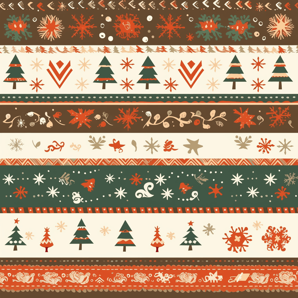 Christmas Tree 778 original repeating artwork