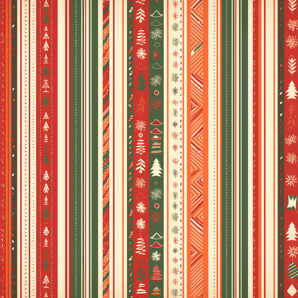 Christmas Design Valley original repeating artwork