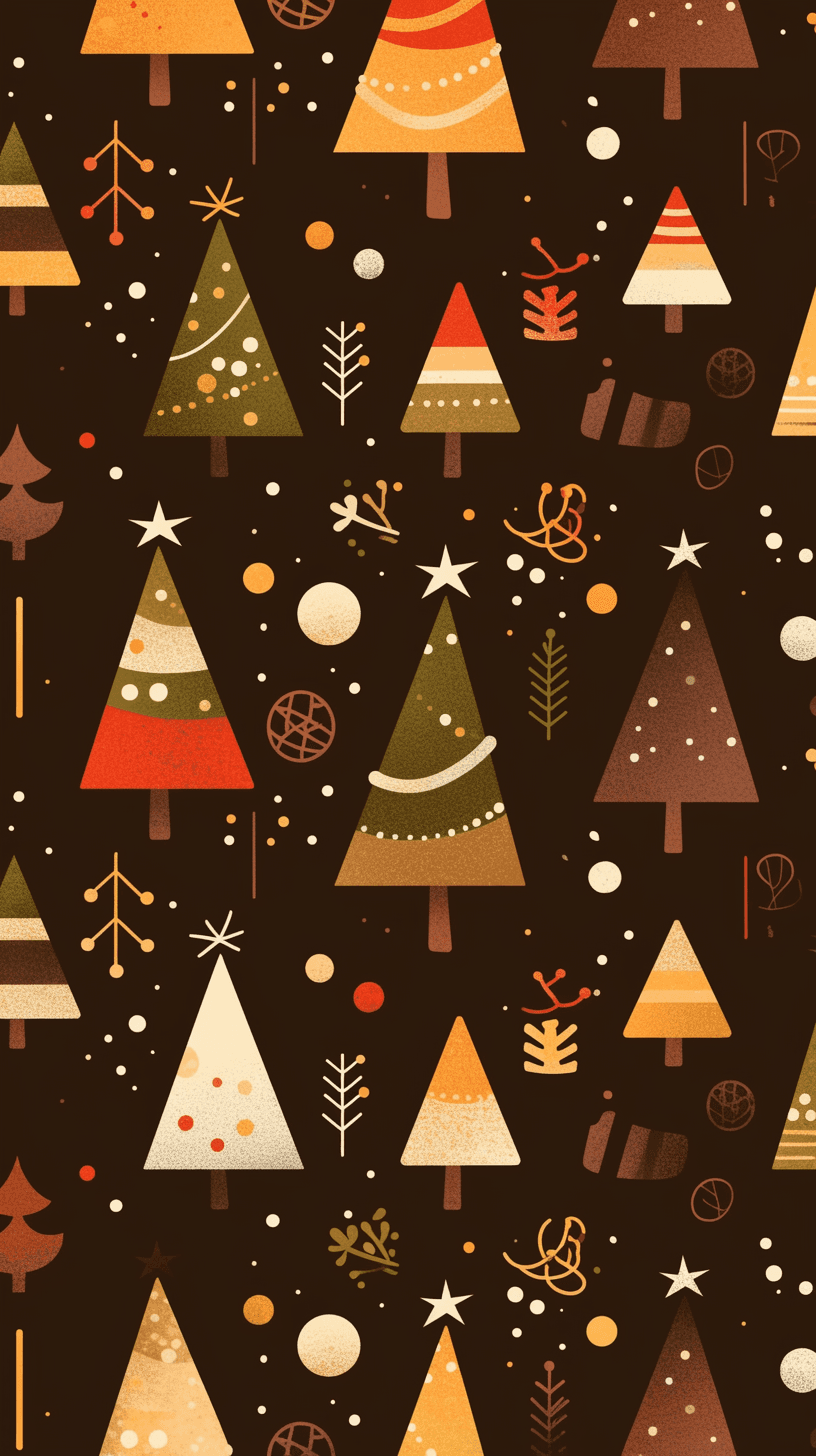 Christmas Tree 723 original repeating artwork