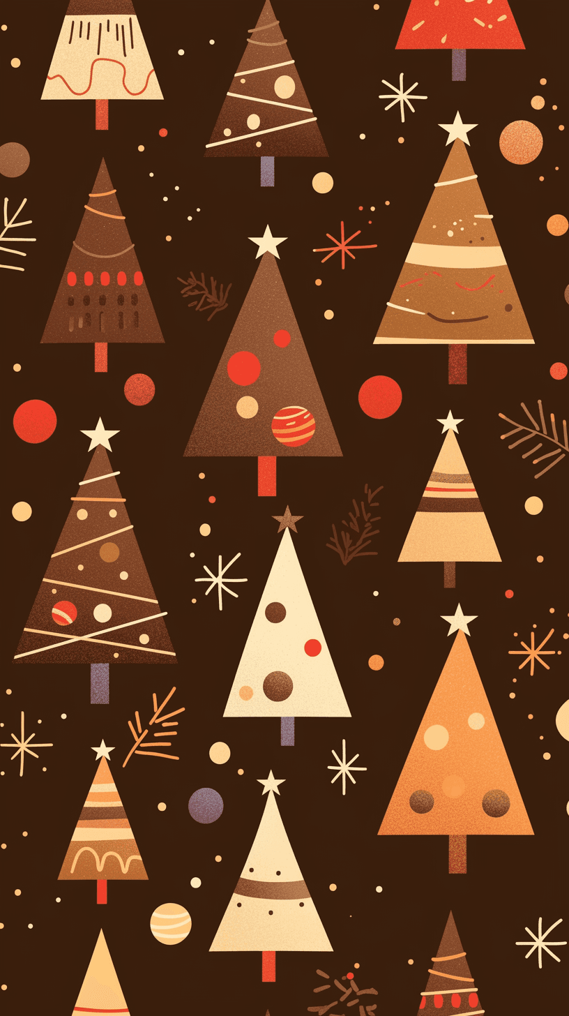 Christmas Tree 749 original repeating artwork