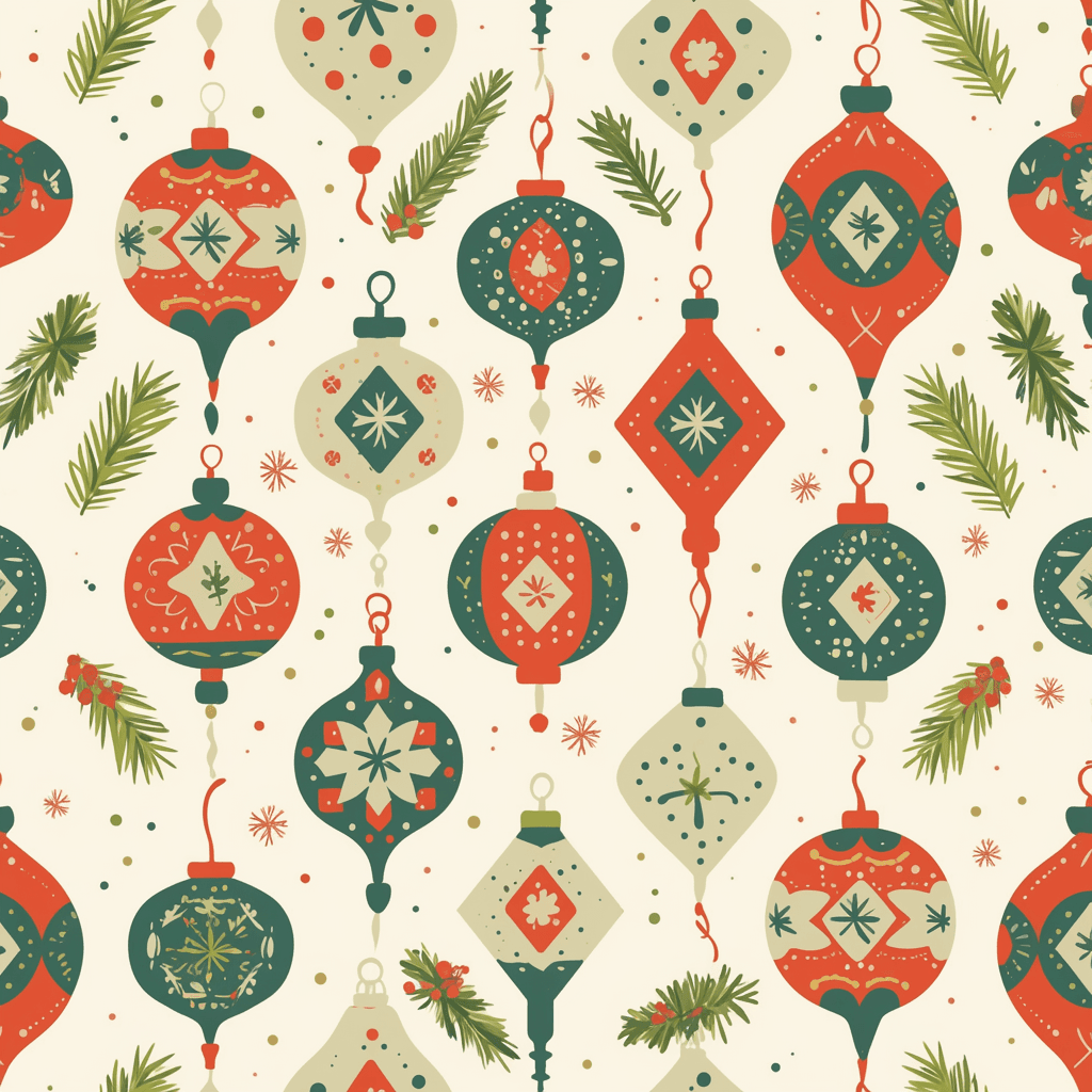 Christmas Tree 776 original repeating artwork