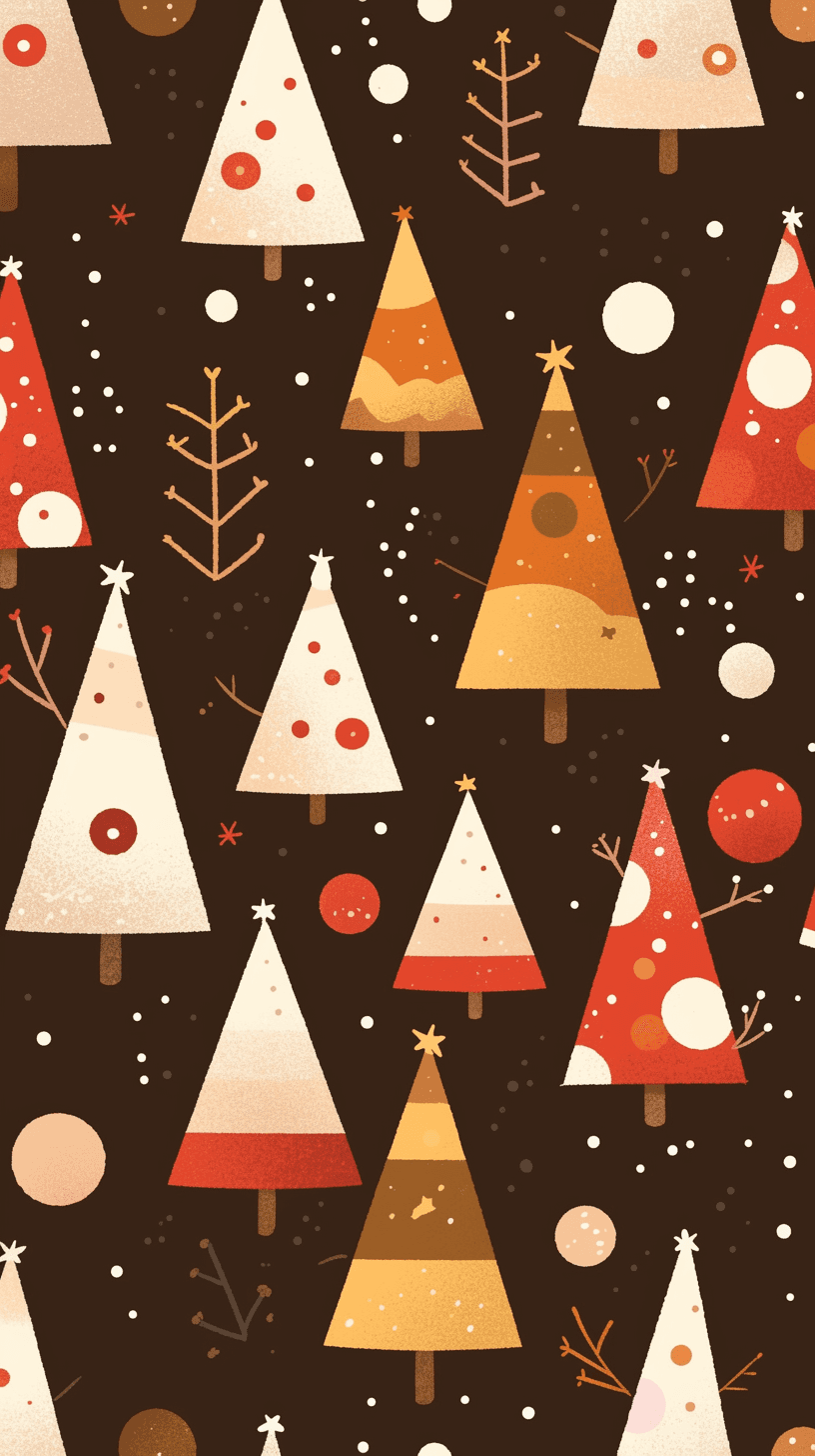 Christmas Tree 460 original repeating artwork
