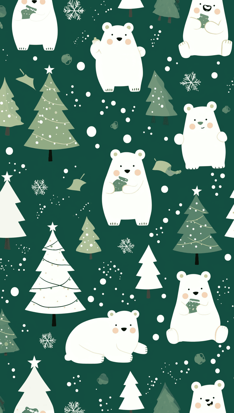 Christmas Tree 078 original repeating artwork