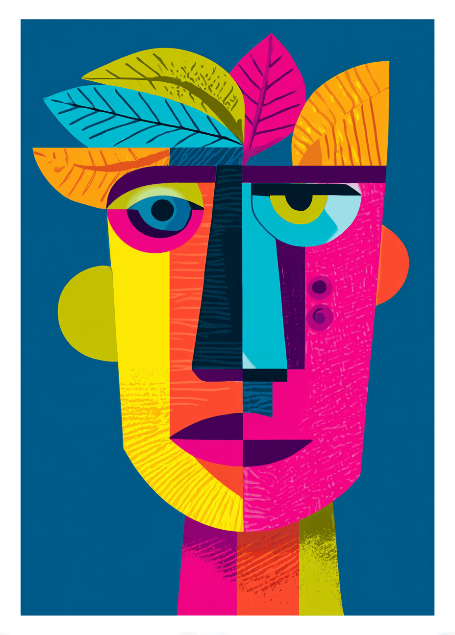 Figure Bright original repeating artwork