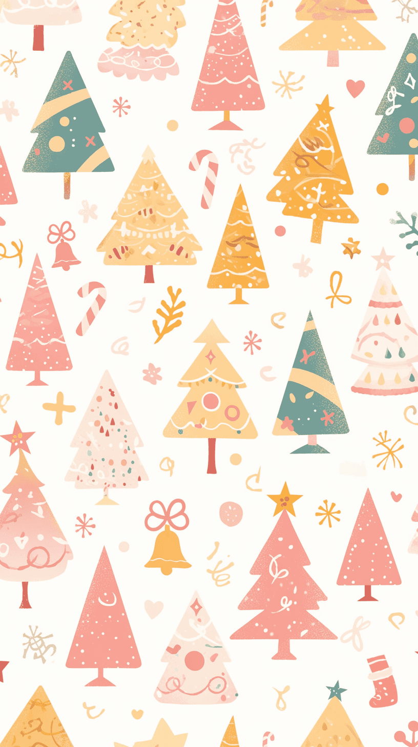 Christmas Tree 748 original repeating artwork