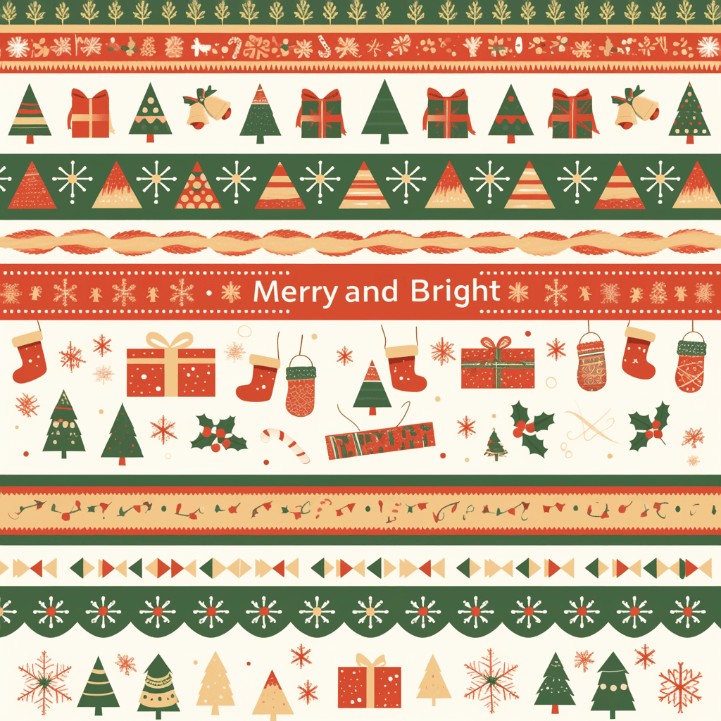 Christmas Design 228 original repeating artwork