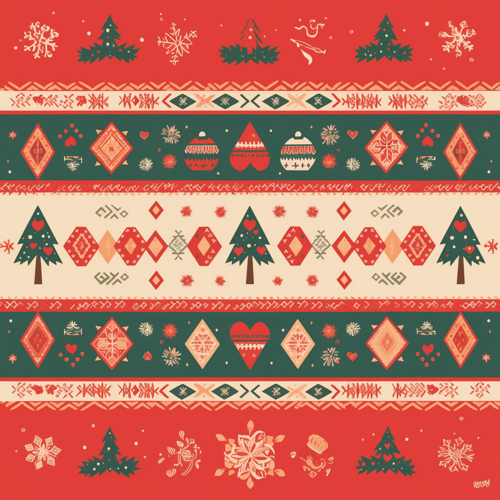Christmas Design 225 original repeating artwork