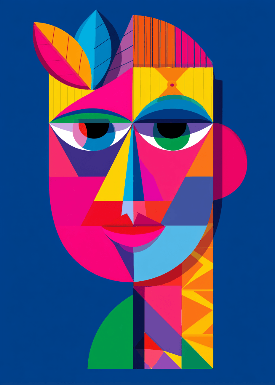 Figure Loop original repeating artwork