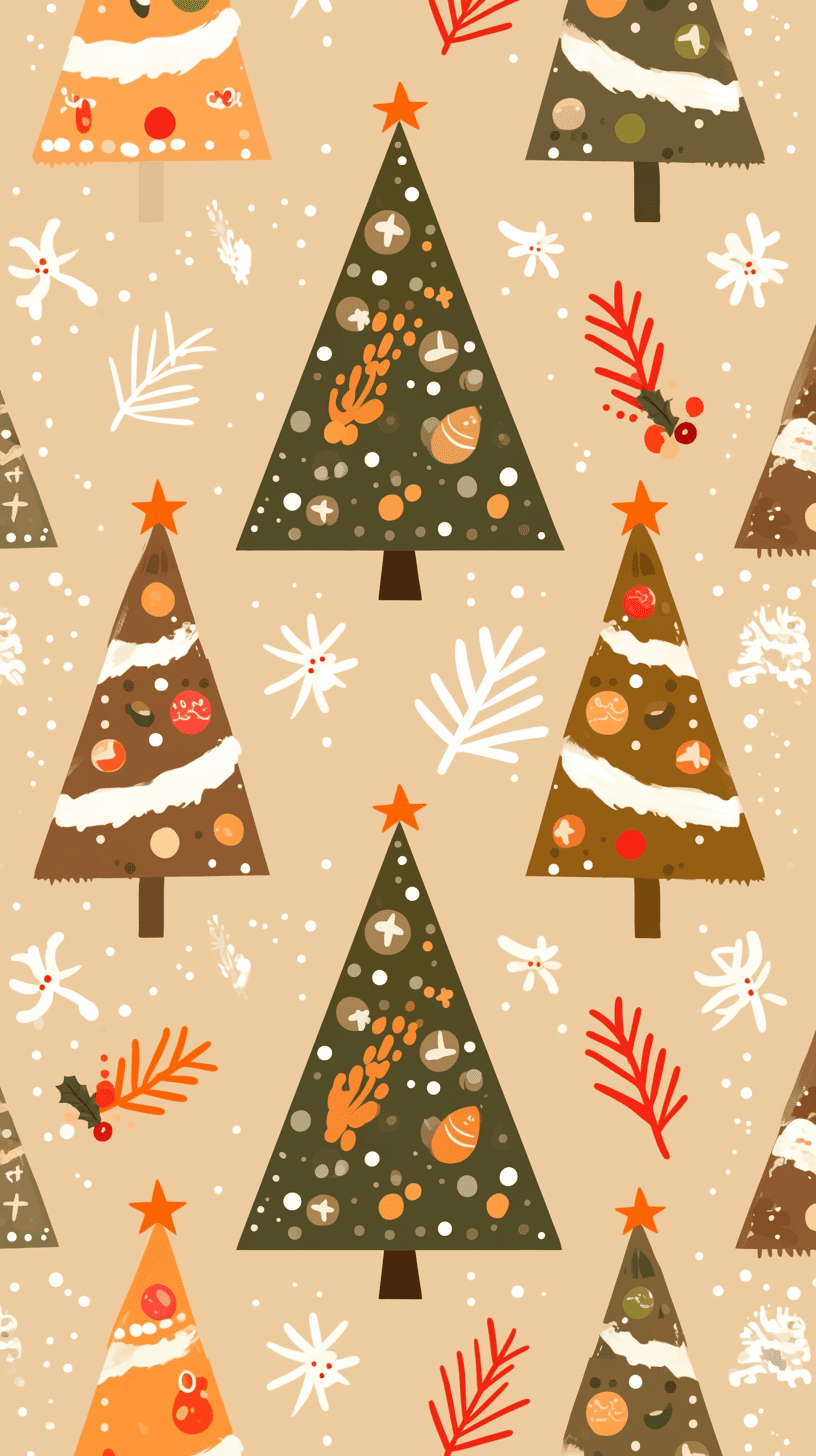 Christmas Tree 822 original repeating artwork