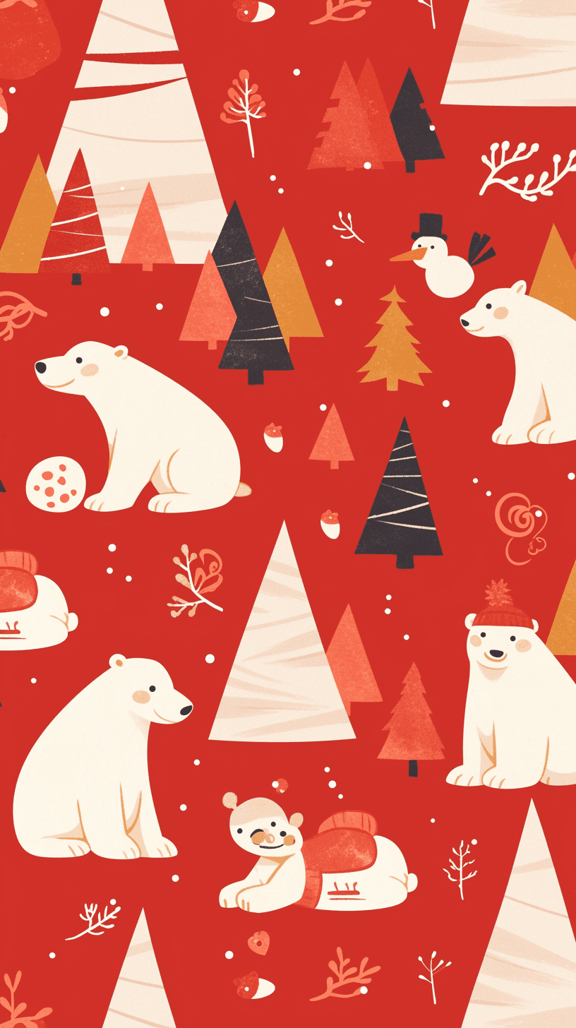 Christmas 243 original repeating artwork