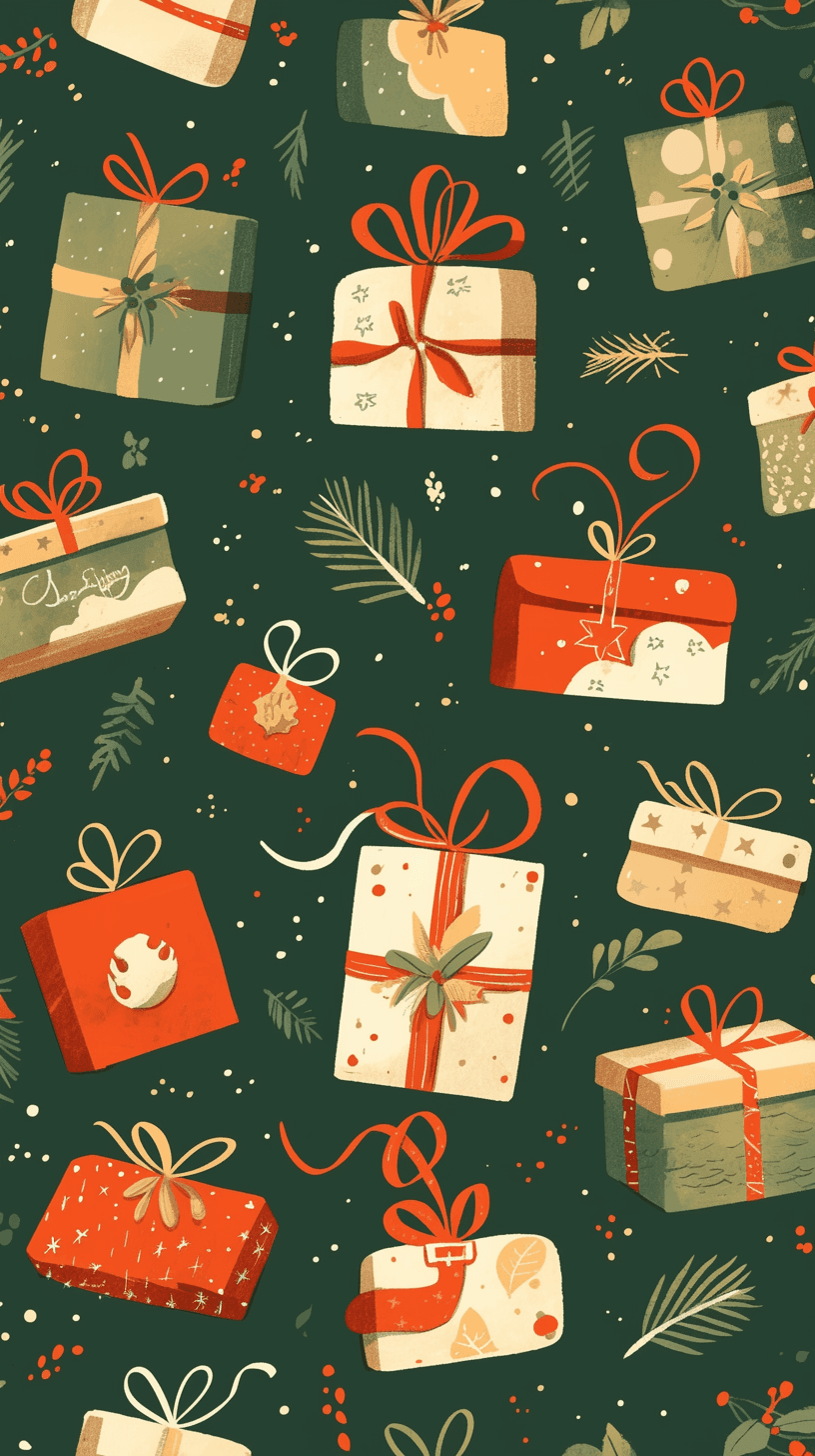 Christmas 655 original repeating artwork