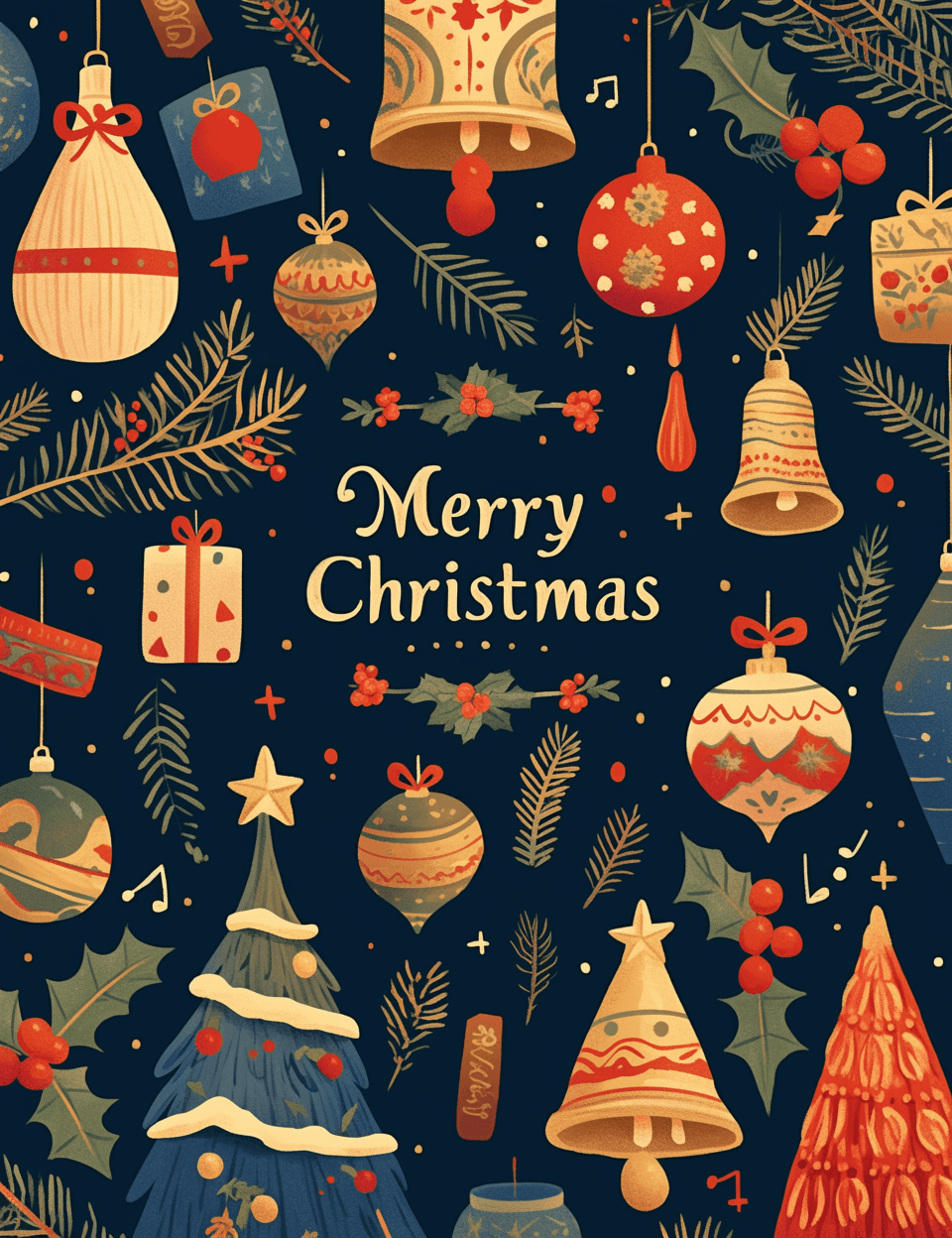 Christmas 224 original repeating artwork