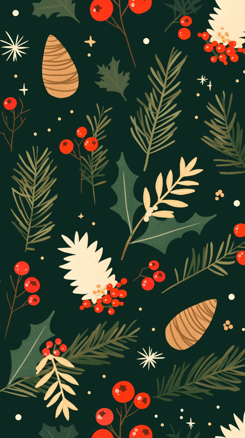 Christmas 637 original repeating artwork