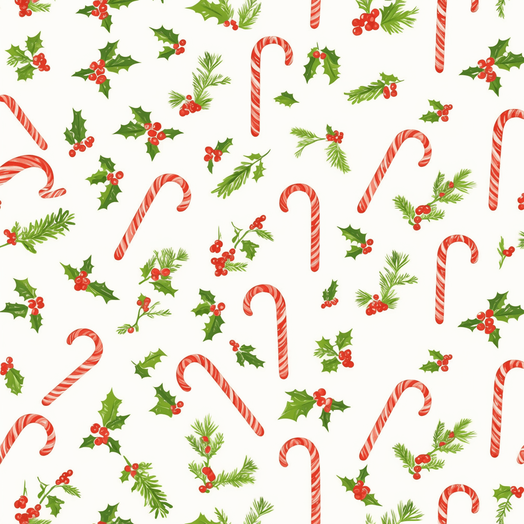 Christmas Twilight original repeating artwork