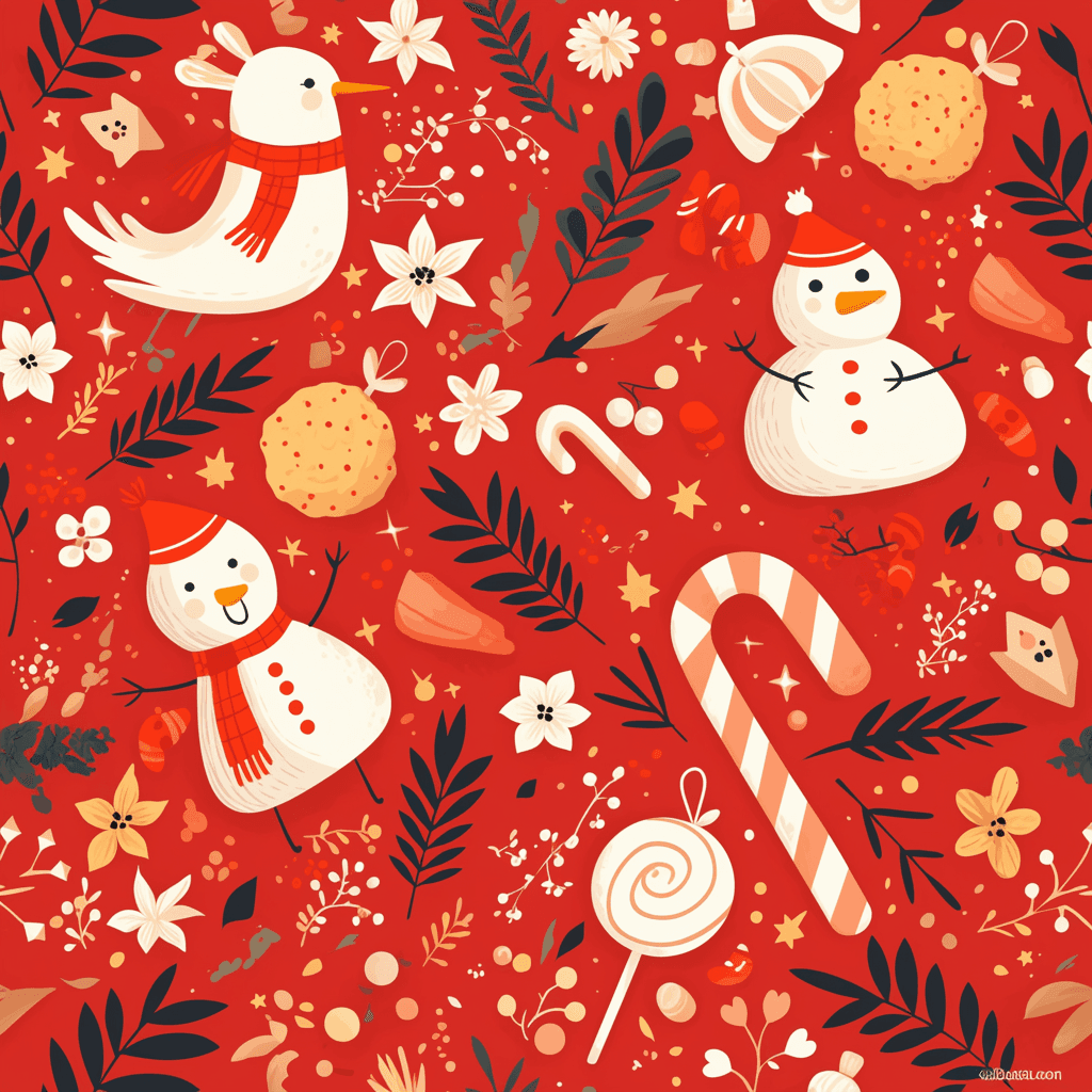 Christmas 080 original repeating artwork