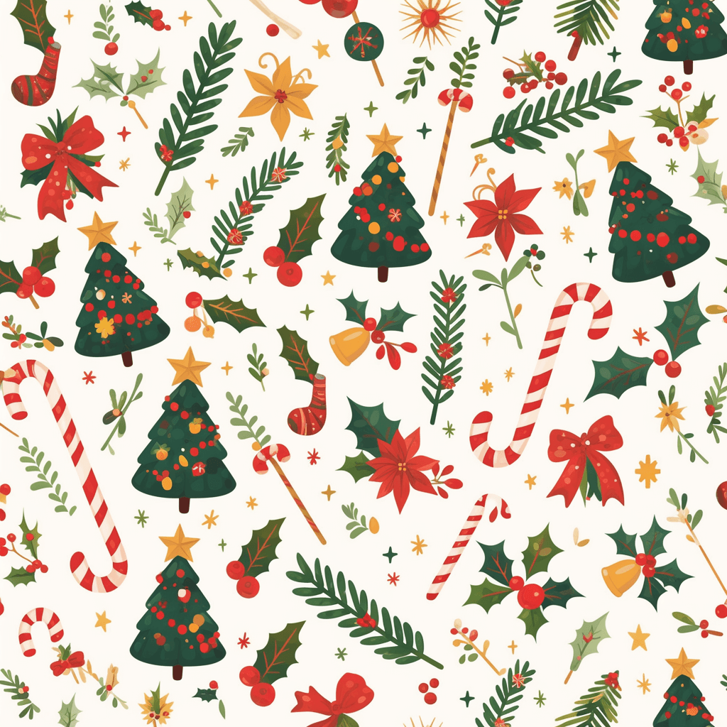Christmas 262 original repeating artwork