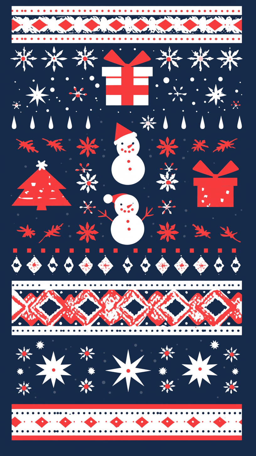 Christmas 384 original repeating artwork
