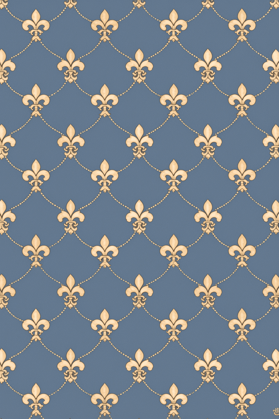 Retro Ornament Route original repeating artwork