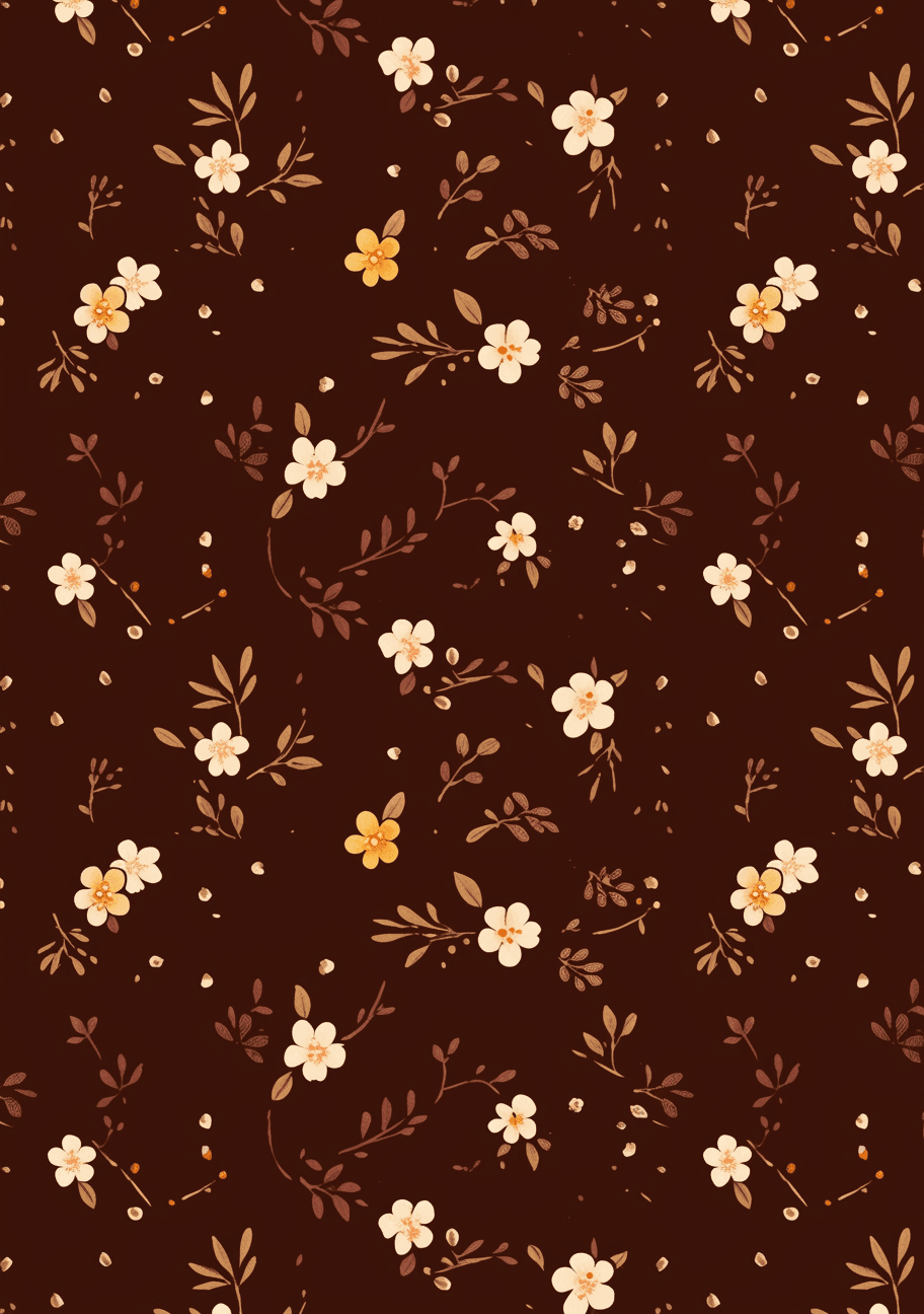 Retro Ornament Noon original repeating artwork