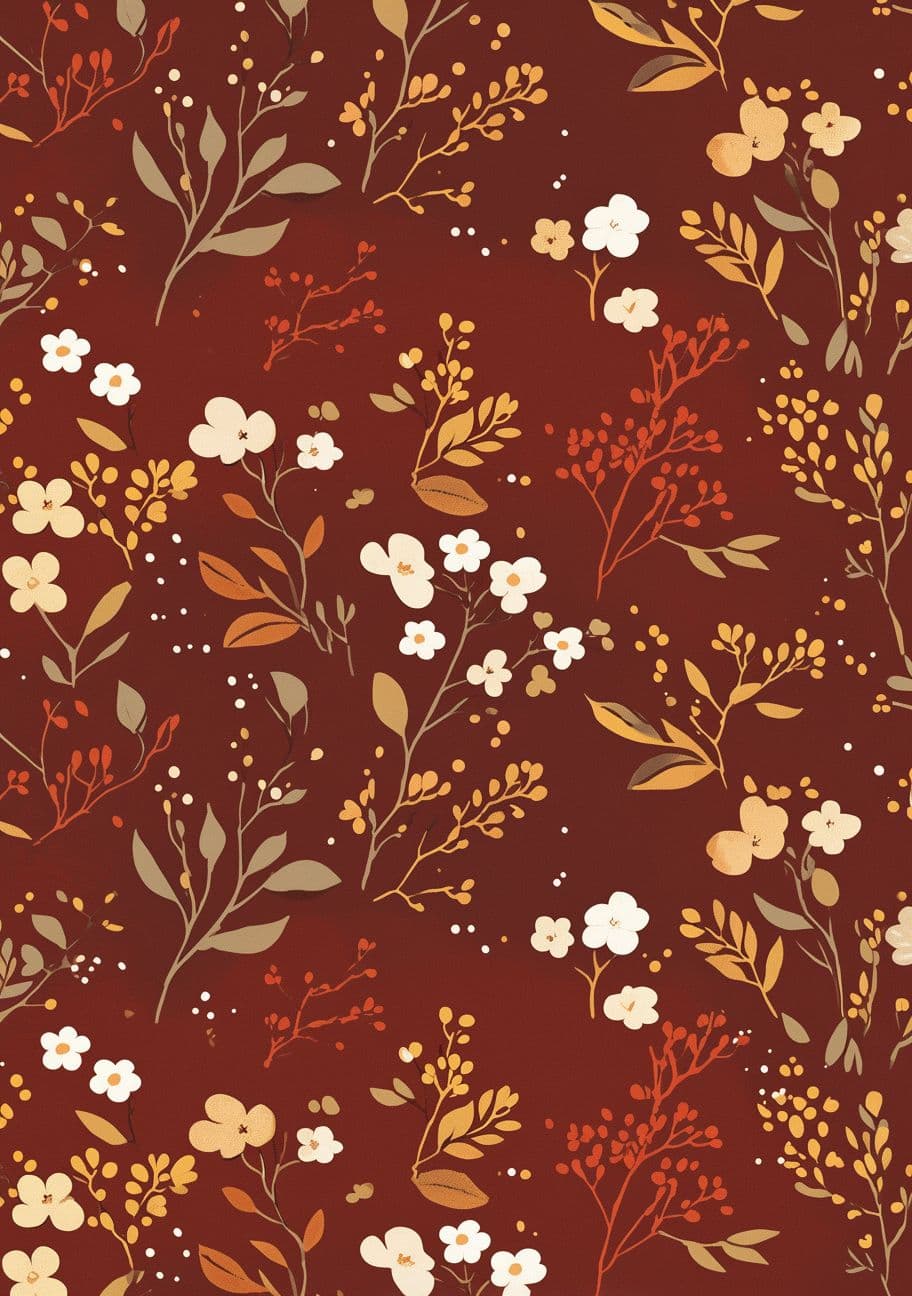 Retro Ornament 048 original repeating artwork