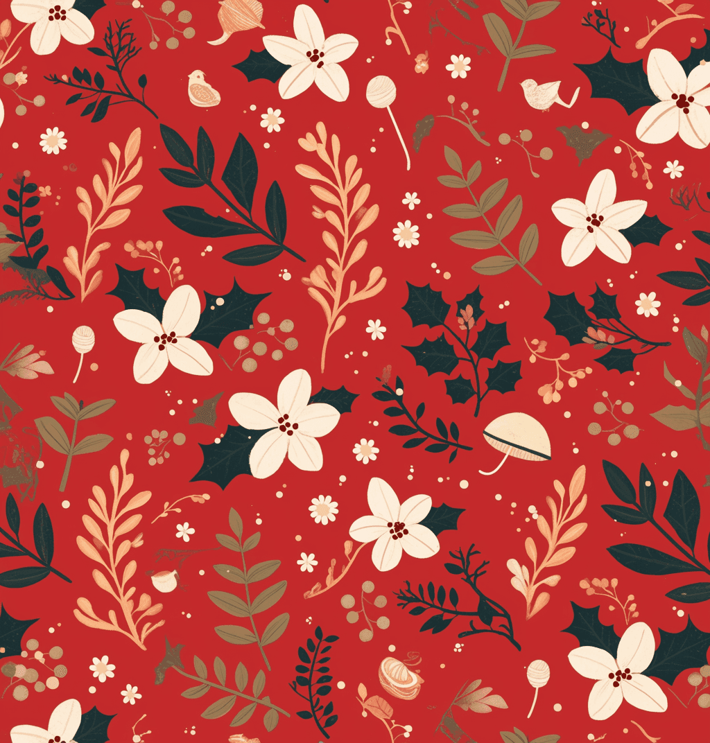 Retro Ornament Session original repeating artwork