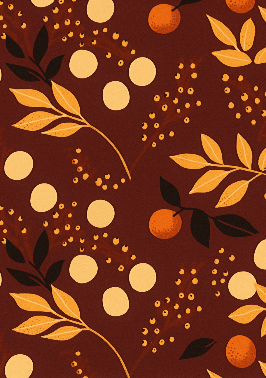 Retro Ornament 040 original repeating artwork