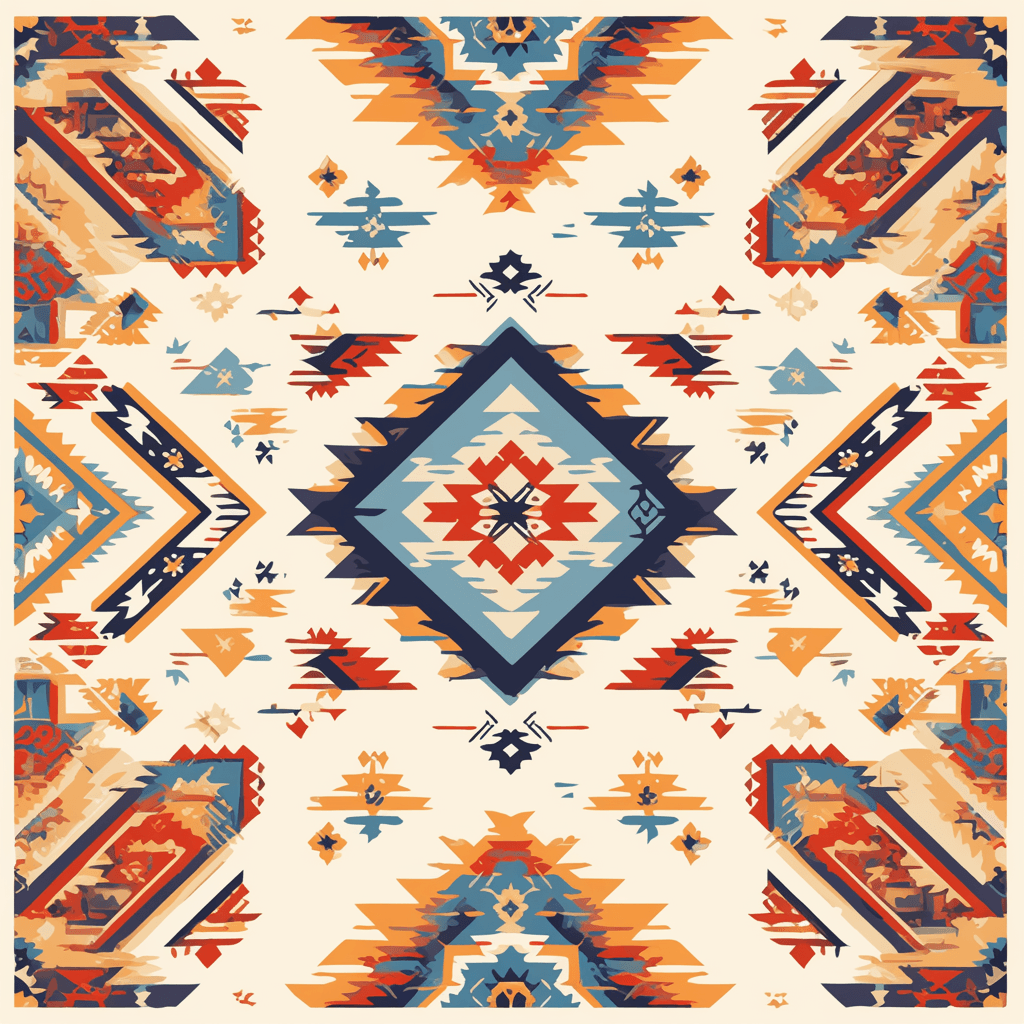 Retro Ornament 062 original repeating artwork