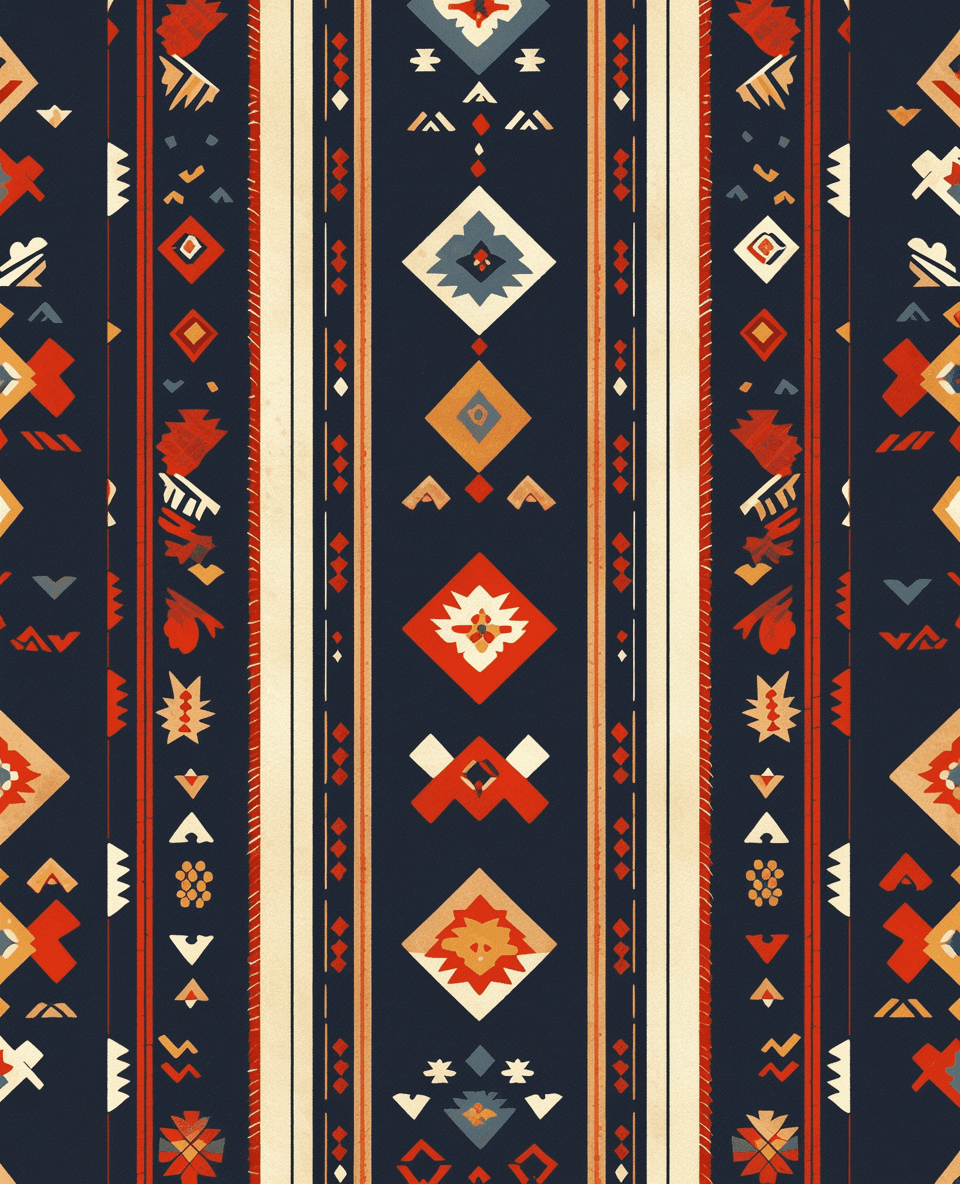 Retro Design 231 original repeating artwork