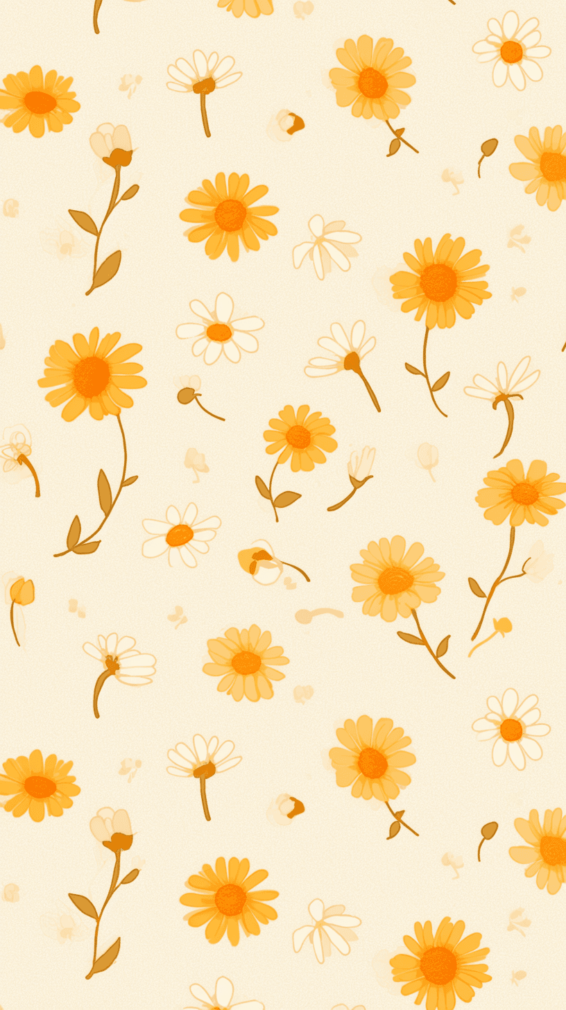 Retro Design Grow original repeating artwork
