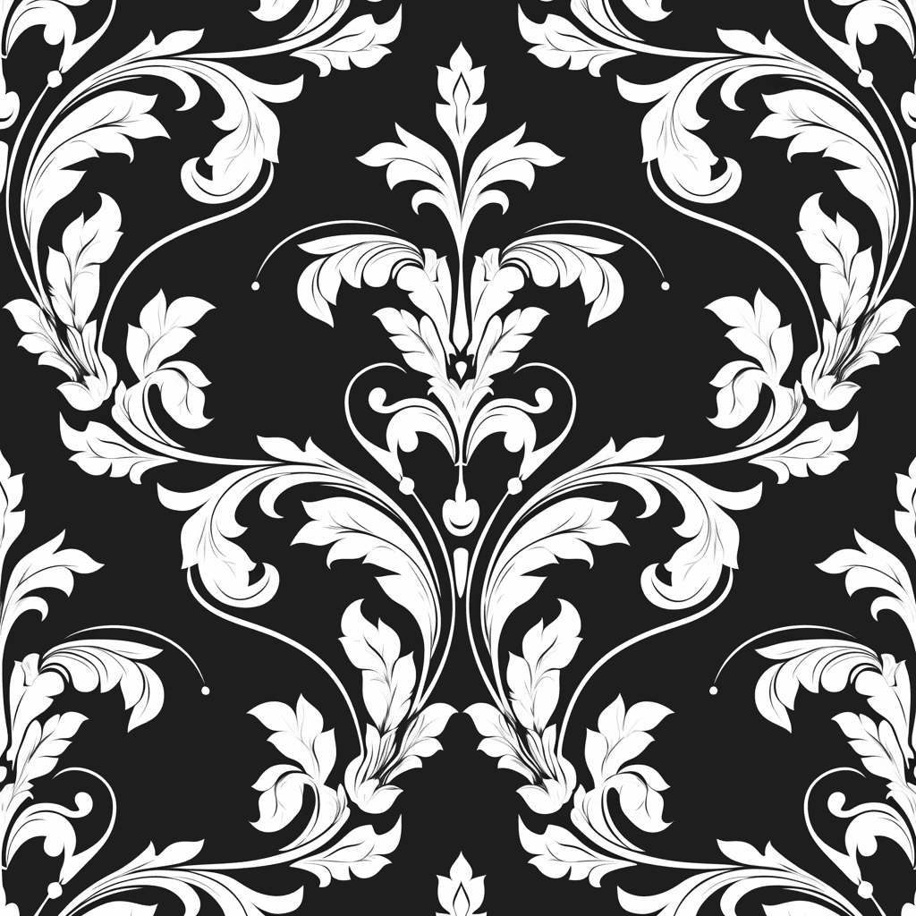 Retro Ornament 034 original repeating artwork