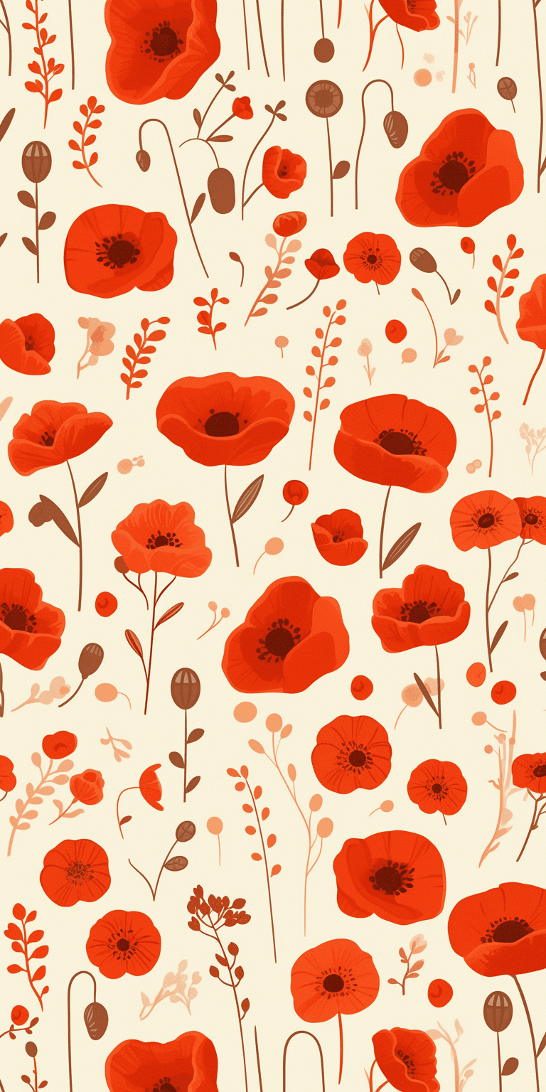 Retro Ornament 064 original repeating artwork