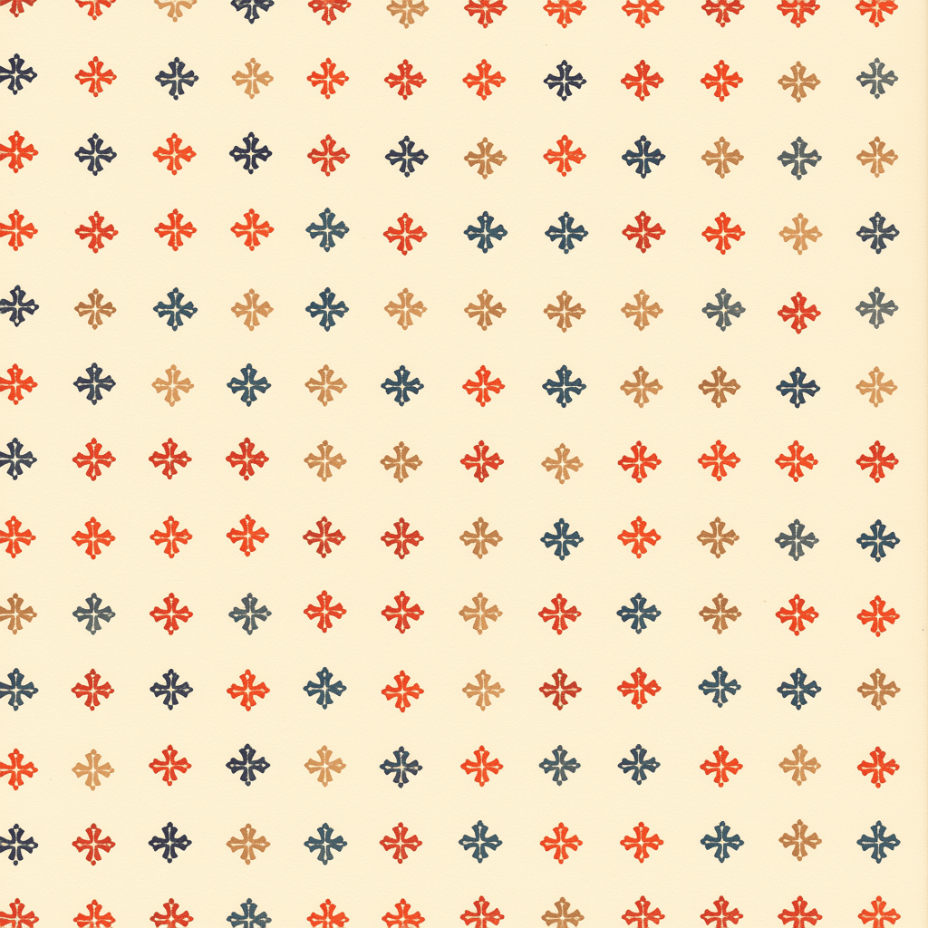 Retro Design 443 original repeating artwork