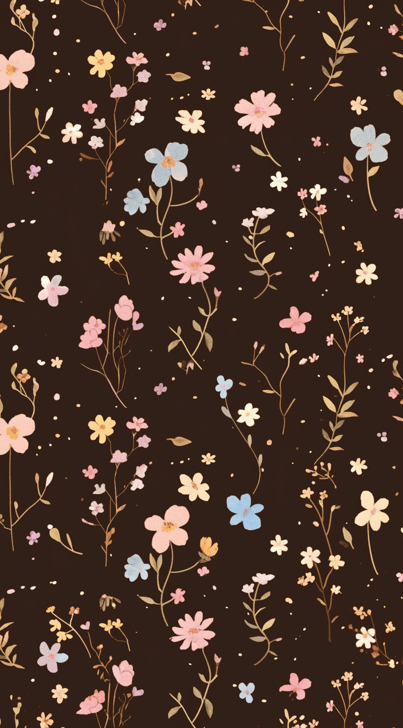 Retro Ornament Bop original repeating artwork