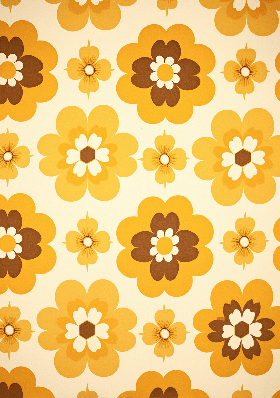 Retro Design Session original repeating artwork