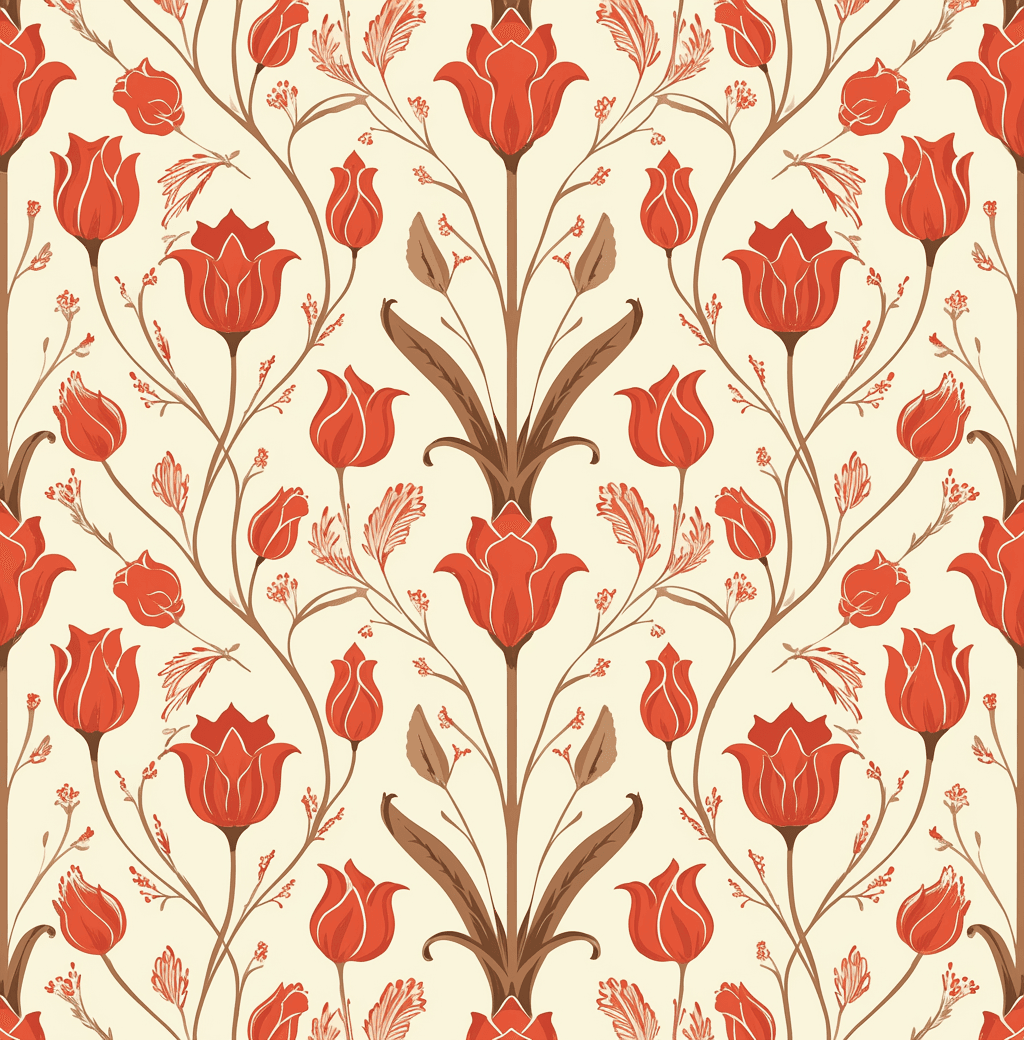 Retro Design 212 original repeating artwork