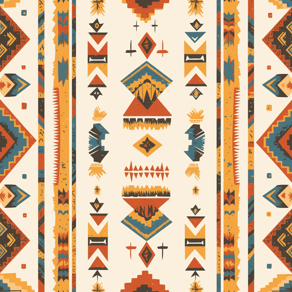 Retro Design 208 original repeating artwork