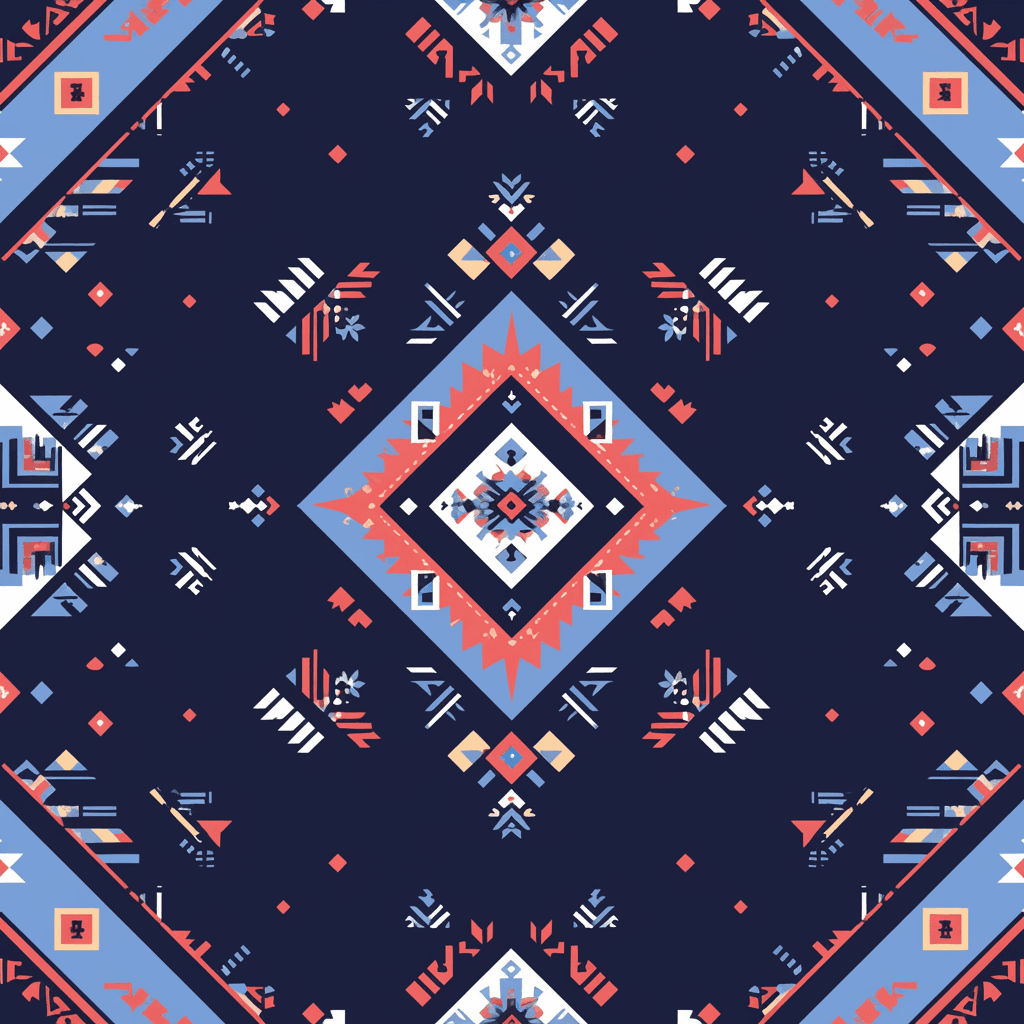 Retro Design 203 original repeating artwork