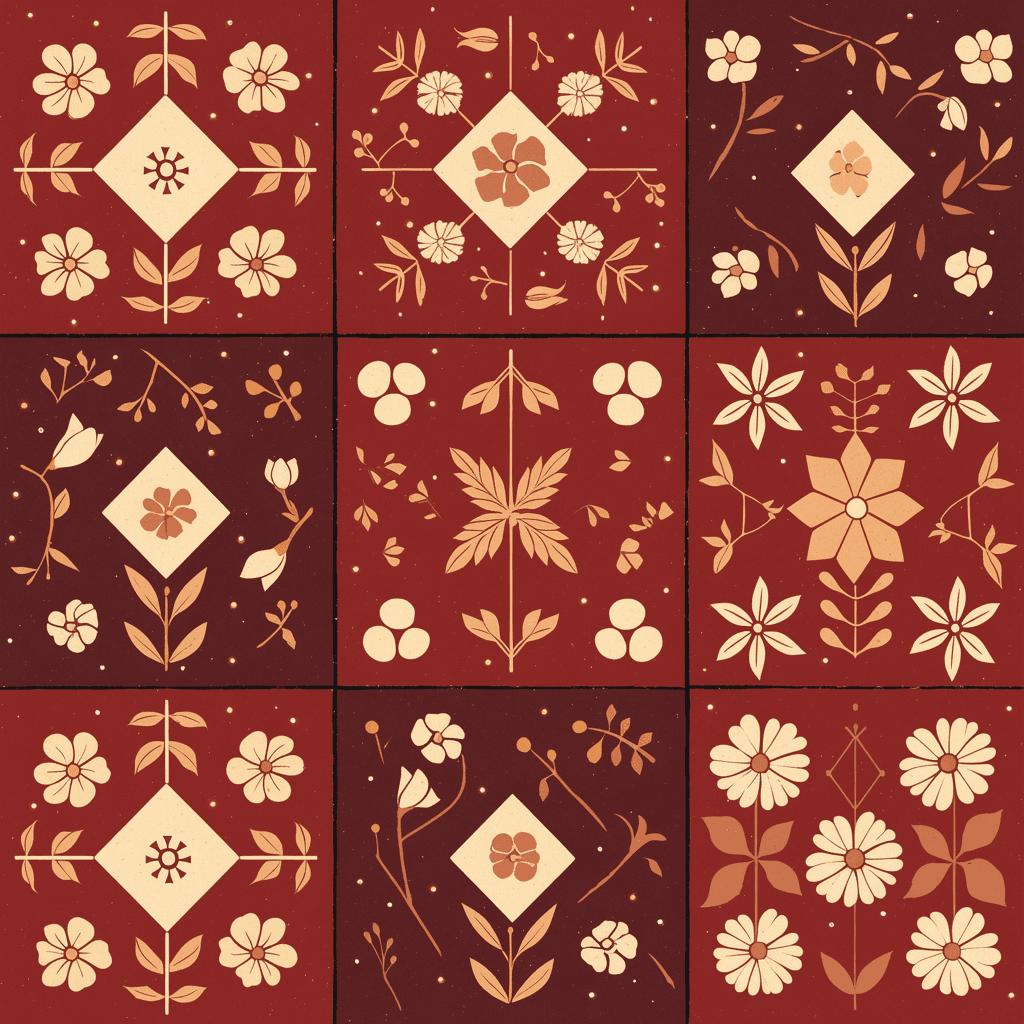 Retro Design 193 original repeating artwork