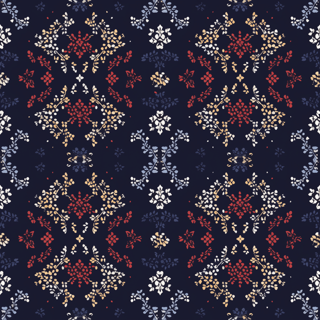 Retro Design 442 original repeating artwork
