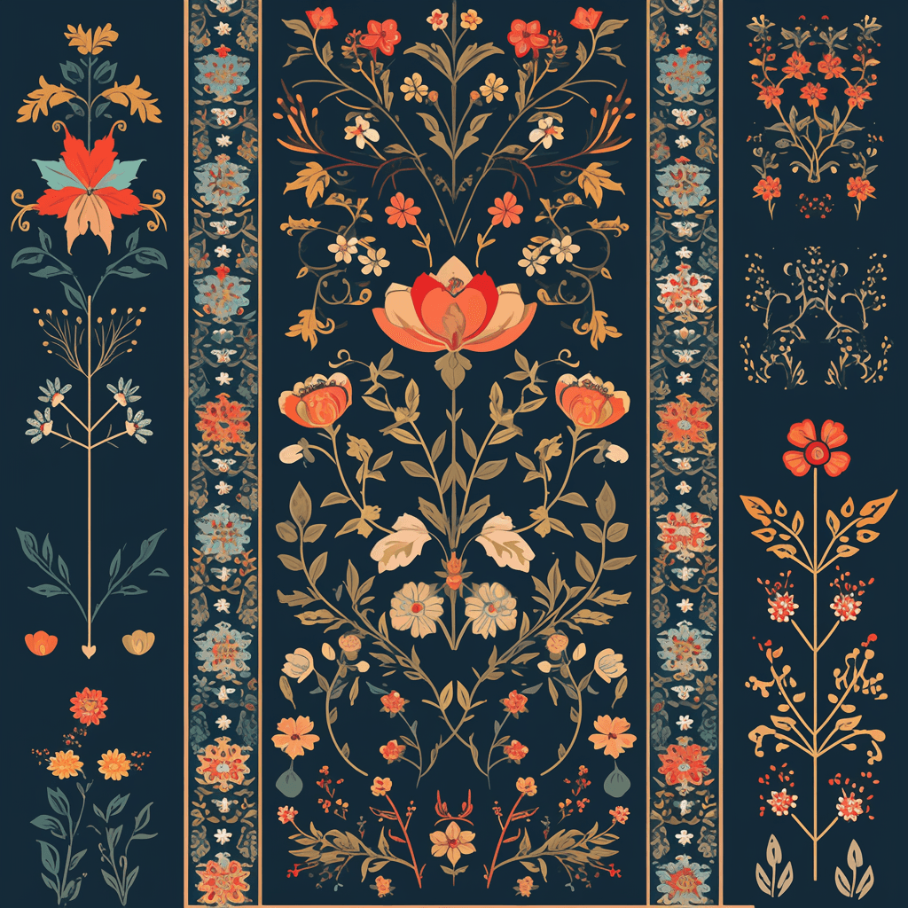 Retro Design 432 original repeating artwork