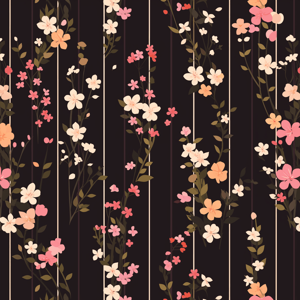 Retro Ornament 014 original repeating artwork