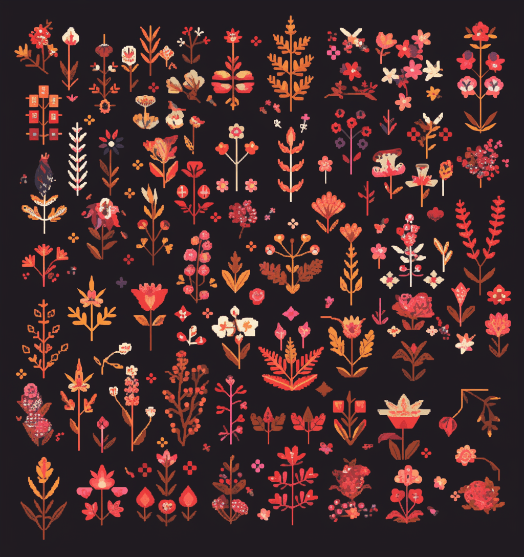 Retro Design 027 original repeating artwork