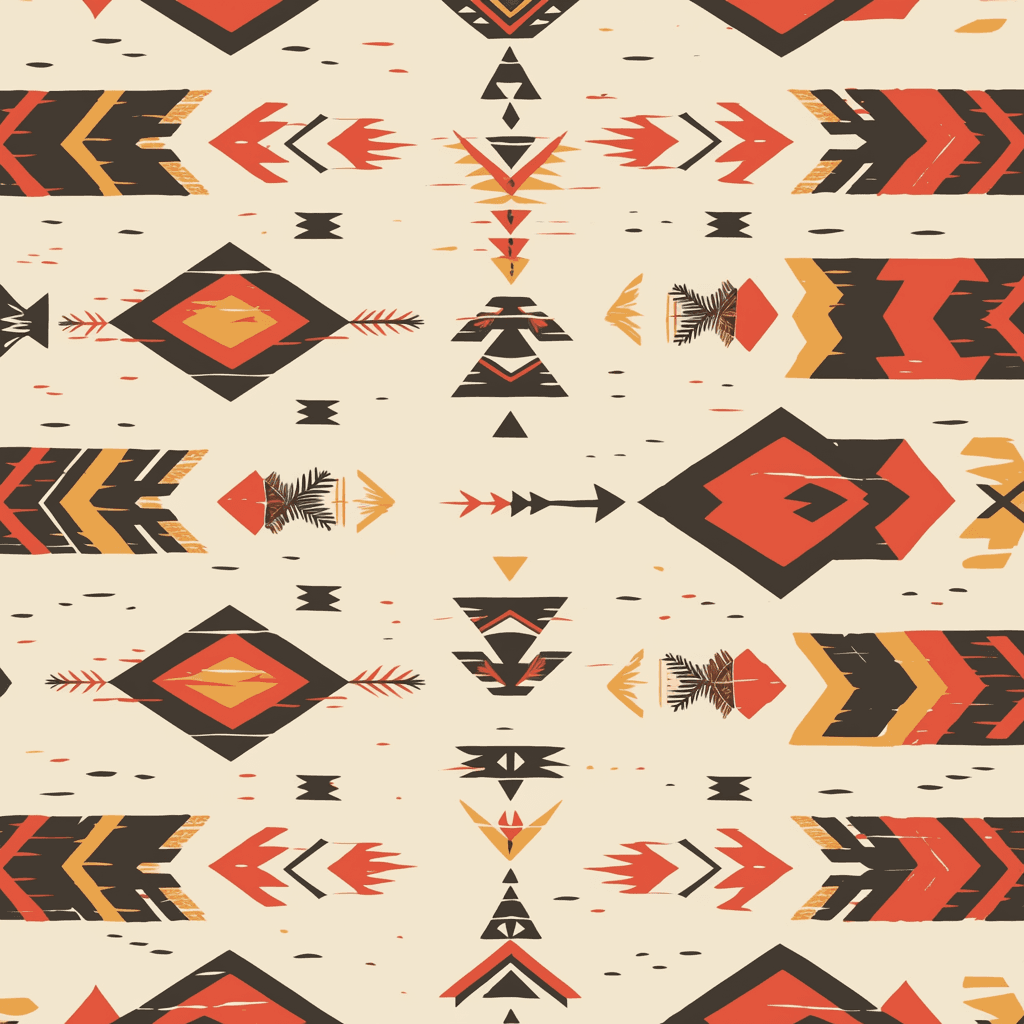 Retro Design 026 original repeating artwork
