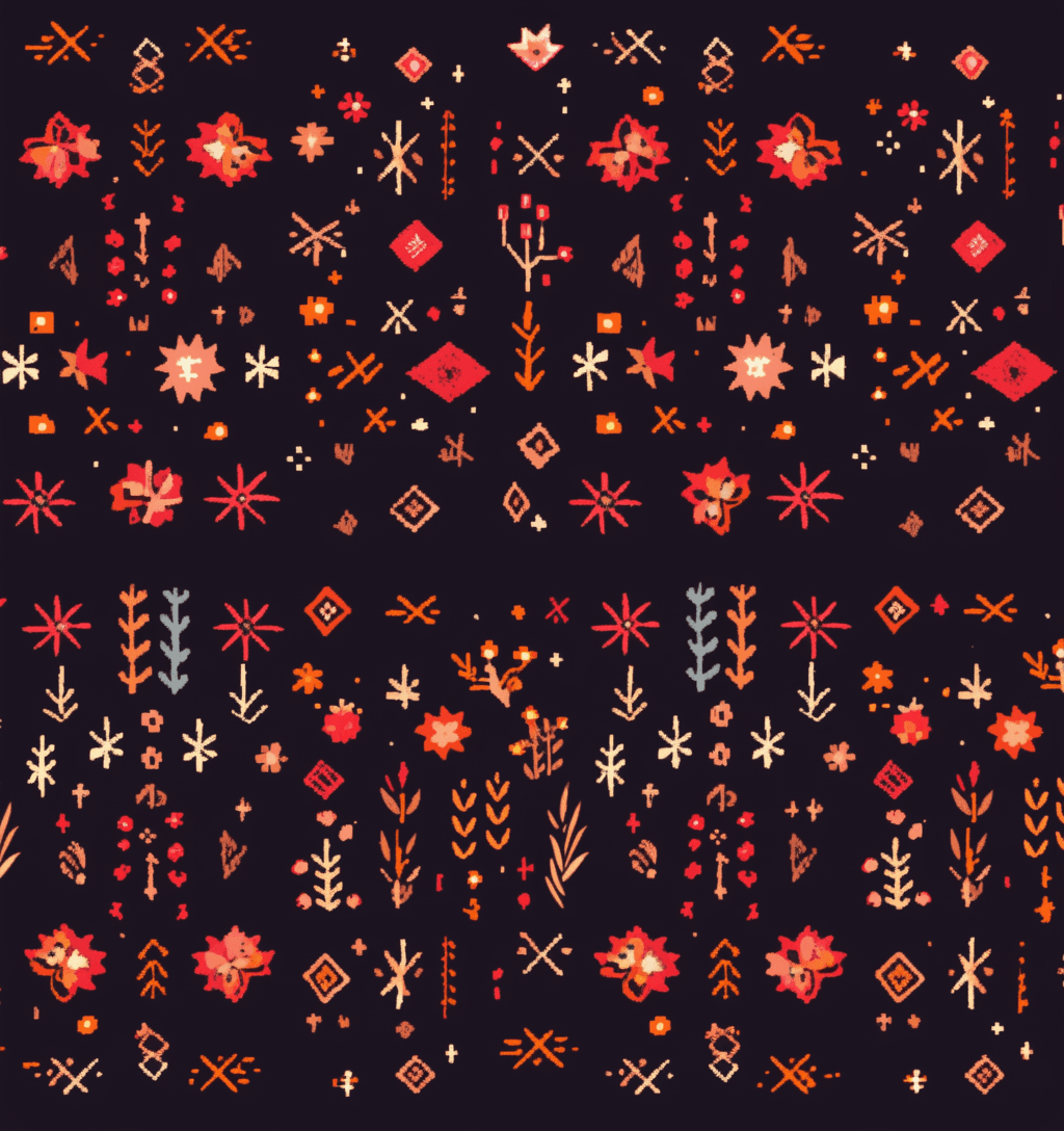 Retro Design 407 original repeating artwork