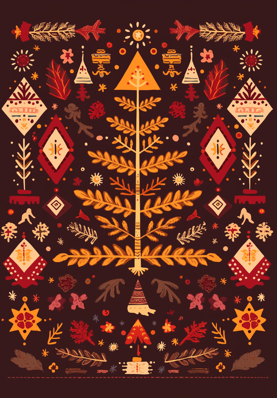 Retro Ornament 005 original repeating artwork