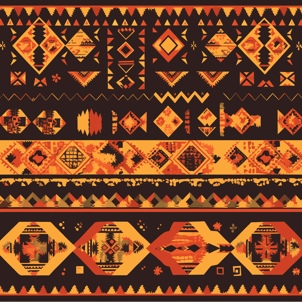 Retro Design 406 original repeating artwork