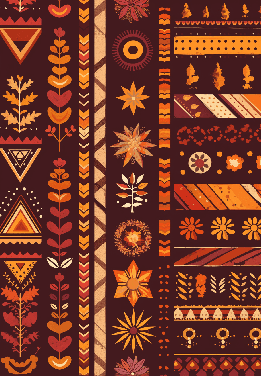 Retro Design 185 original repeating artwork