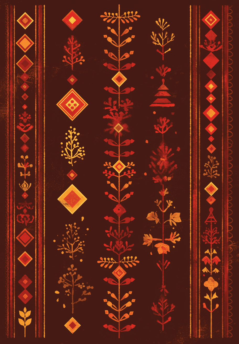 Retro Design 367 original repeating artwork