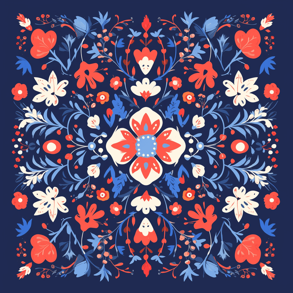 Retro Design 366 original repeating artwork