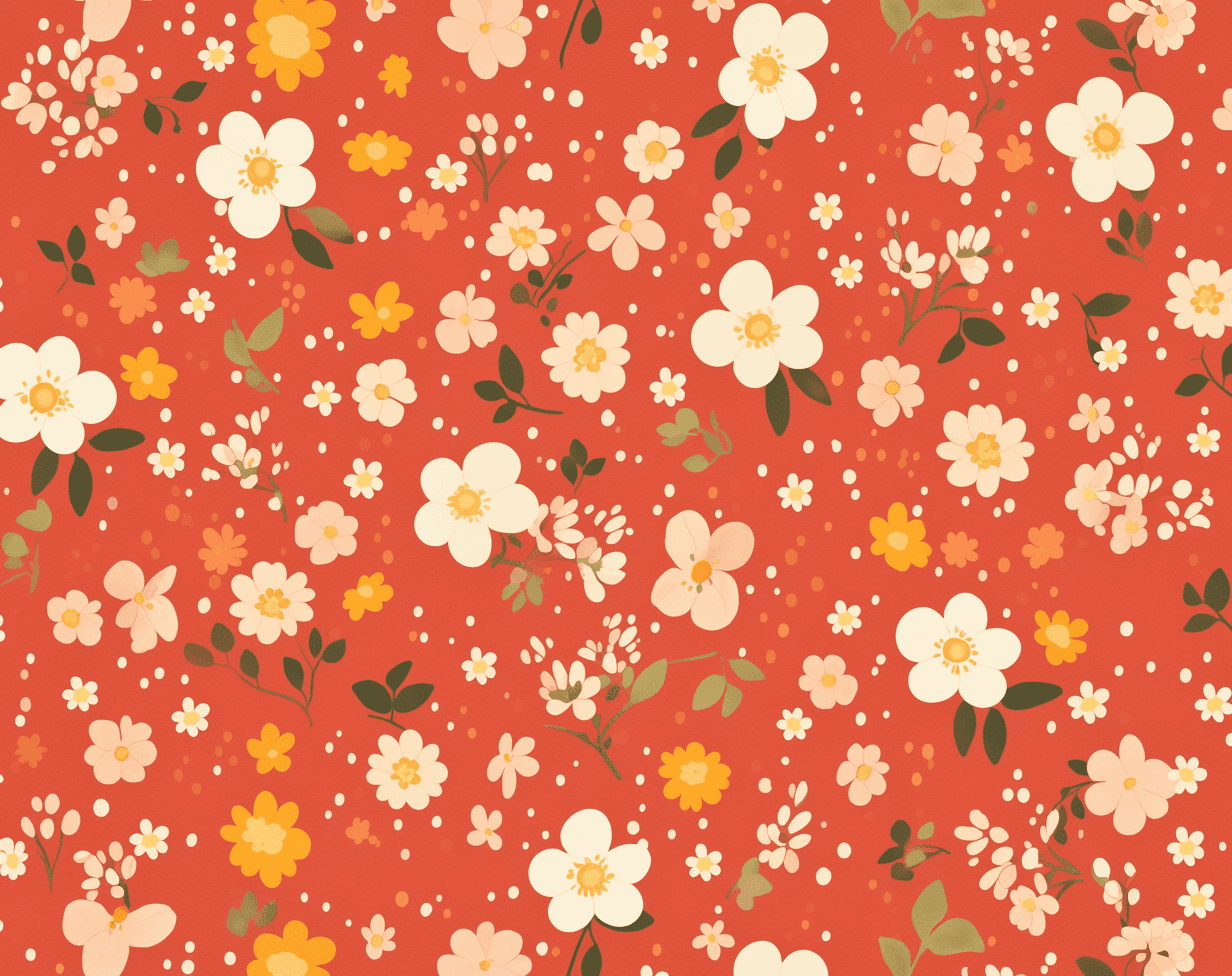 Retro Ornament Rest original repeating artwork